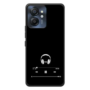 Чехол с картинками на черном фоне для Blackview Color 8 (Плеер)