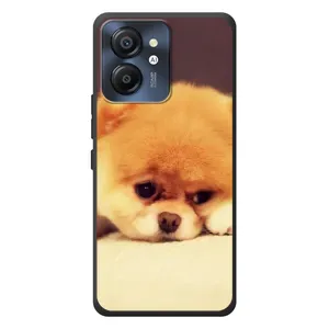 Чехол (ТПУ) Милые собачки для Blackview Color 8 (Померанский шпиц)