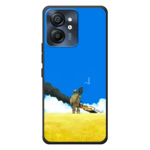 Чехлы на военную тематику для Blackview Color 8 (Попадание)