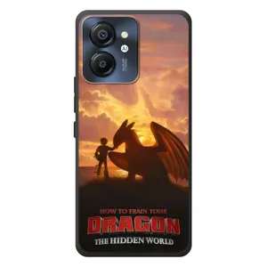 Чехол дракон Беззубик для Blackview Color 8 (Постер Беззубика)
