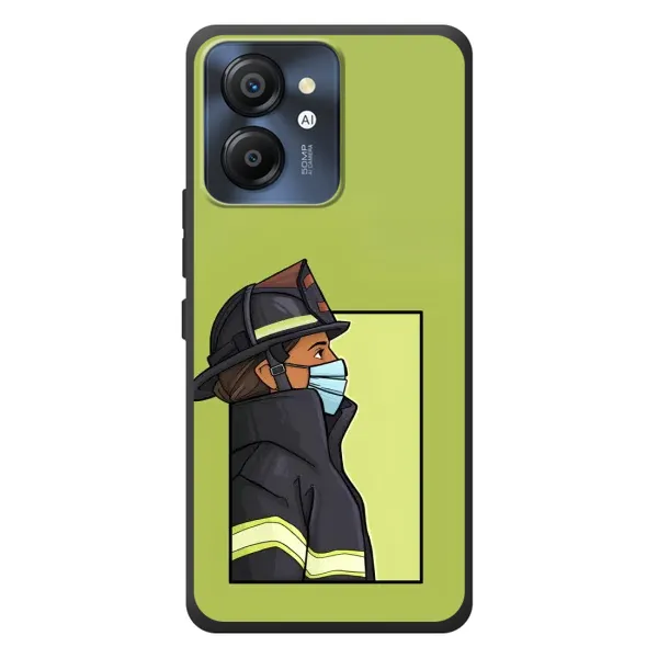 Чехол с рисунком «Пожарник» для Blackview Color 8 Чехол с рисунком «Пожарник» для Blackview Color 8