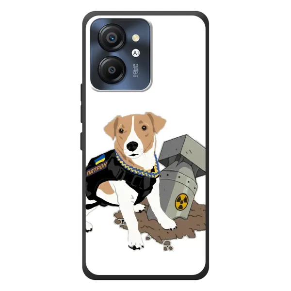 Чехол с рисунком «Пёс Патрон с ракетой» для Blackview Color 8 Чехол с рисунком «Пёс Патрон с ракетой» для Blackview Color 8