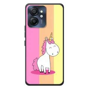 Чехол Unicorn на Blackview Color 8 (Радужный Единорог)