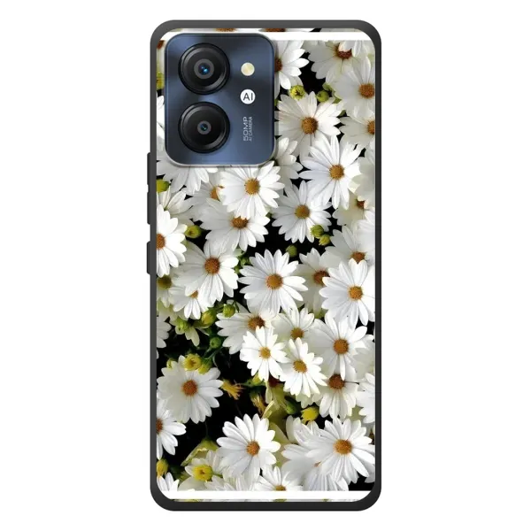 Чехол с рисунком «Рамка в ромашках» для Blackview Color 8 Чехол с рисунком «Рамка в ромашках» для Blackview Color 8