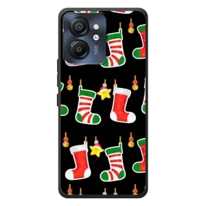 Силиконовый бампер на рождество для Blackview Color 8 (Рождественские подарки)