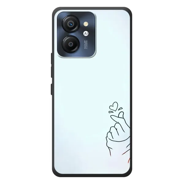 Чехол с рисунком «Сердце на голубом» для Blackview Color 8 Чехол с рисунком «Сердце на голубом» для Blackview Color 8