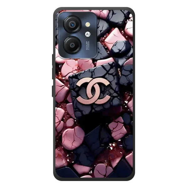 Чехол с рисунком «Шанель» для Blackview Color 8