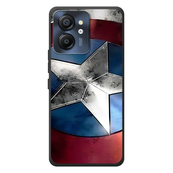 Чехол с рисунком «Щит Капитана Америки» для Blackview Color 8 Чехол с рисунком «Щит Капитана Америки» для Blackview Color 8