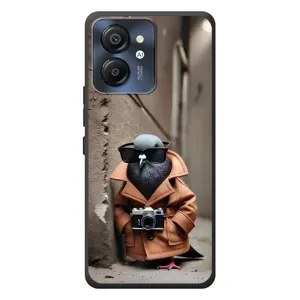 Чехол с мемами тралалело тралала для Blackview Color 8 (Шпиониро голубио)