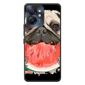 Чехол (ТПУ) Милые собачки для Blackview Color 8 (Смешной Мопс)
