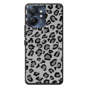 Чехол с леопардовым принтом на Blackview Color 8 (Темный леопрад)