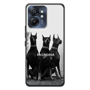 Чехол ДОБЕРМАН для Blackview Color 8 (Три добермана)