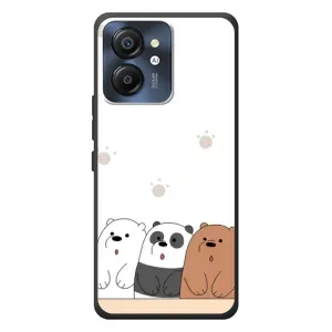 Чехлы с изображением разных животных для Blackview Color 8 (Удивленные медвеженки)
