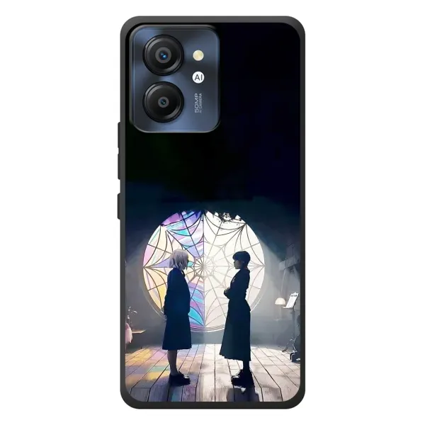 Чехол с рисунком «Уэнсдей и Энди» для Blackview Color 8 Чехол с рисунком «Уэнсдей и Энди» для Blackview Color 8