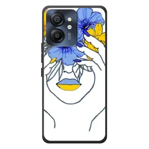 Чехол на Blackview Color 8 Украинский дизайн (Украинка на всю голову)