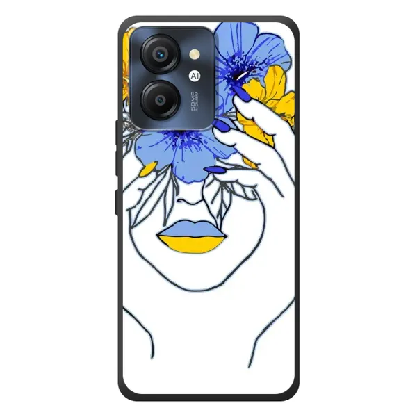 Чехол с рисунком «Украинка на всю голову» для Blackview Color 8