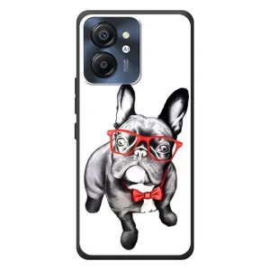 Бампер для Blackview Color 8 с картинкой "Песики" (В очках)