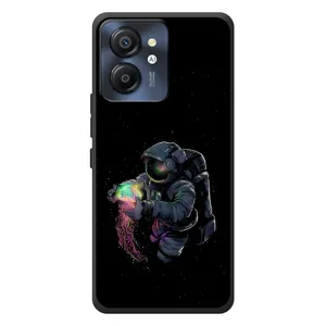Силиконовый Чехол с принтом "Космонавты" на Blackview Color 8 (В руках земля)