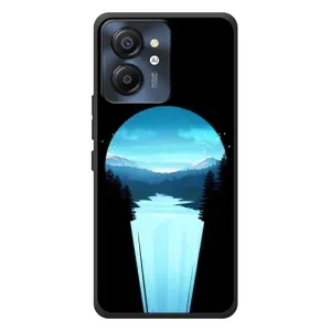 Летний Чехол на Blackview Color 8 (Синий Водопад)