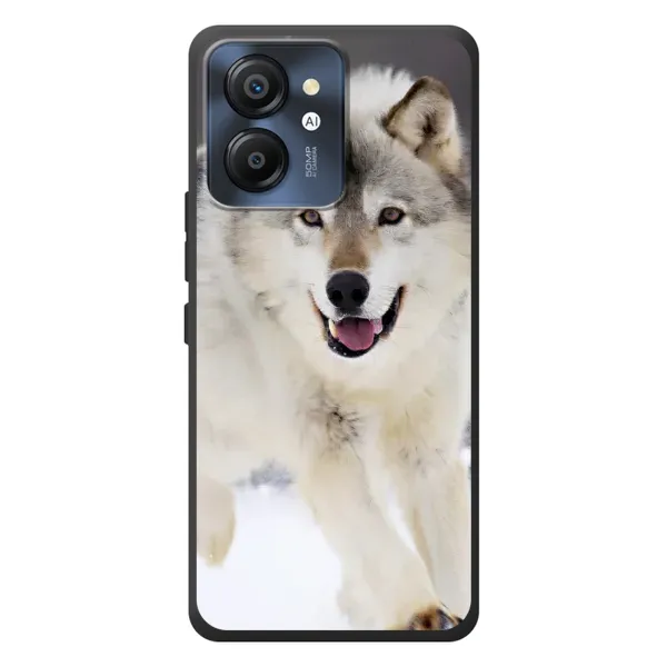 Чехол с рисунком «Волк на снегу» для Blackview Color 8 Чехол с рисунком «Волк на снегу» для Blackview Color 8