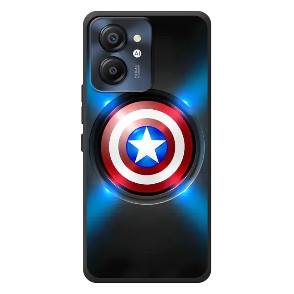 Чехол с рисунком «Яркий Щит Капитана» для Blackview Color 8 Чехол с рисунком «Яркий Щит Капитана» для Blackview Color 8