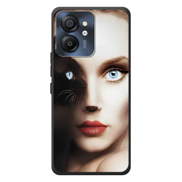 Чехол с рисунком «Женщина кошка» для Blackview Color 8 Чехол с рисунком «Женщина кошка» для Blackview Color 8