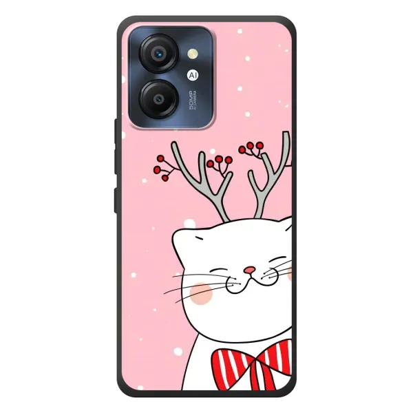 Чехол с рисунком «Зимний кот» для Blackview Color 8 Чехол с рисунком «Зимний кот» для Blackview Color 8