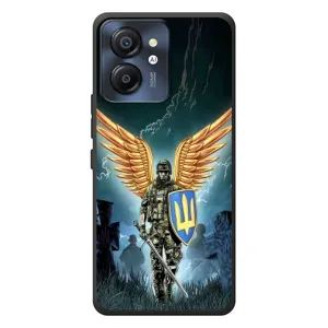 Патриотический Чехол для Blackview Color 8 (ЗСУ з крильями)