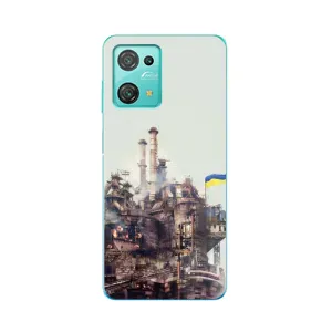Чехлы на военную тематику для Blackview Oscal C30 Pro (Азовсталь)