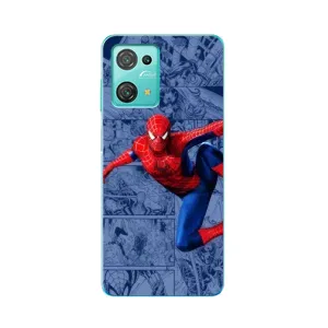 Силиконовый Чехол для Blackview Oscal C30 Pro (Человек Паук)