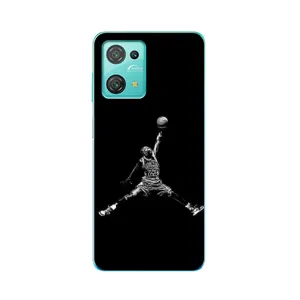 Силіконовый Чохол Nike Air Jordan на Блеквью Оскал С30 Про (Джордан)