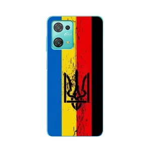 Чохли УПА (Червоно-Чорний) на Blackview Oscal C30 Pro (Прапор УПА)