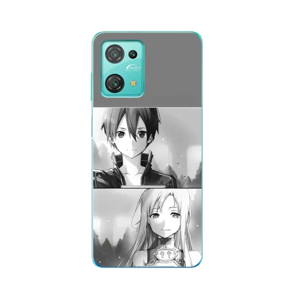 Чехол с рисунком «Кирито-Асуна» для Blackview Oscal C30 Pro Чехол с рисунком «Кирито-Асуна» для Blackview Oscal C30 Pro