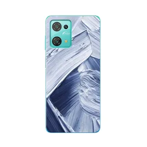 Чохли з сенсом на Blackview Oscal C30 Pro (Краски розводи)