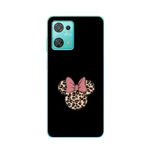 Чохол з леопардовим принтом на Blackview Oscal C30 Pro (Леопардова Мінні)