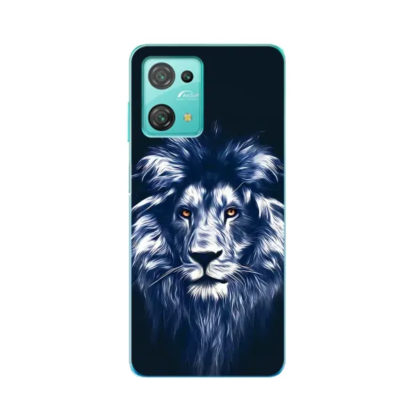 Чехол с рисунком «Лев - синий» для Blackview Oscal C30 Pro Чехол с рисунком «Лев - синий» для Blackview Oscal C30 Pro