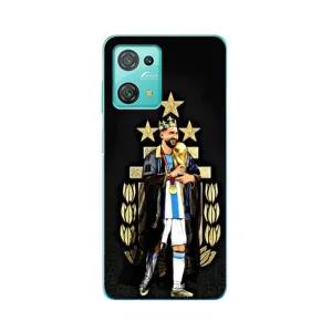 Чехлы Лео Месси Аргентина для Blackview Oscal C30 Pro (Месси король)