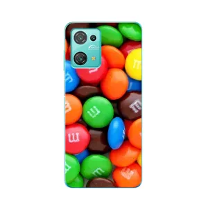 Чохол з зображенням смачної їжі для Blackview Oscal C30 Pro (Різнокольорові M&M'S)