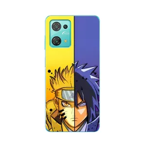 Купить Чохли на телефон з принтом Anime для Blackview Oscal C30 Pro (Naruto Vs Sasuke)