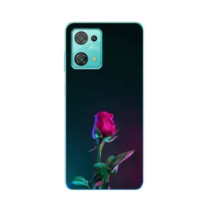 Чехлы с принтом Розочки для Blackview Oscal C30 Pro (Ночная роза)
