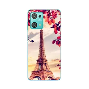 Чехол с Эйфелевой башней на Blackview Oscal C30 Pro (Paris photo)