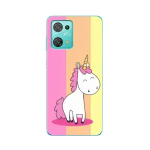 Чехол Unicorn на Blackview Oscal C30 Pro (Радужный Единорог)