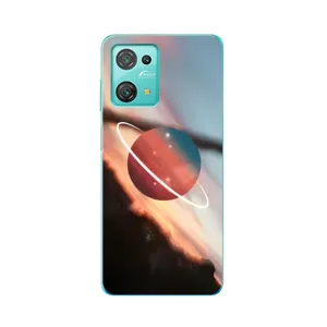 Чехол (ТПУ) с планетами на Blackview Oscal C30 Pro