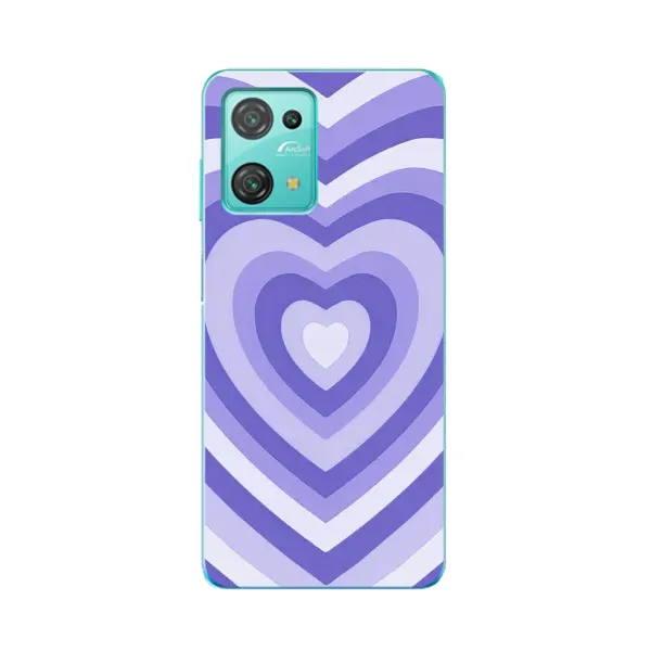 Чехол с рисунком «Сердце фиолет» для Blackview Oscal C30 Pro Чехол с рисунком «Сердце фиолет» для Blackview Oscal C30 Pro