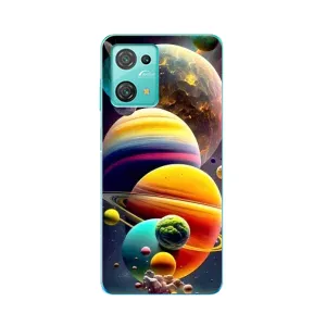 Чехол (ТПУ) с планетами на Blackview Oscal C30 Pro (Солнечна система)