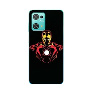 Чехол Супергерой Железный человек на Blackview Oscal C30 Pro (Железный человек)