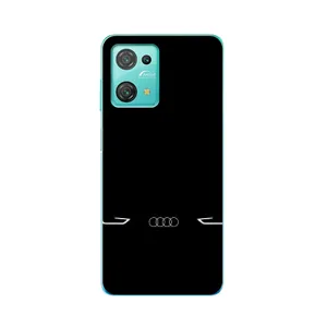 Силіконовий бампер з картинкою машини на Blackview Oscal C30 (Сілует Audi)