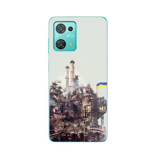 Чехол с рисунком «Азовсталь» для Blackview Oscal C30 Чехол с рисунком «Азовсталь» для Blackview Oscal C30
