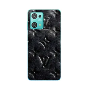 Текстурний Чохол Louis Vuitton для Блеквью Оскал С30 (Чорний ЛВ)