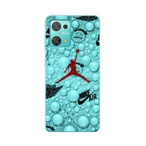 Силиконовый Чехол Nike Air Jordan на Блеквью Оскал С30 (Джордан Найк)